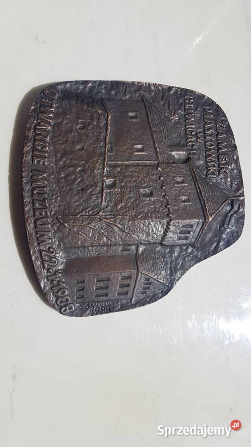 Medal pamiątkowy z otwarci muzeum Zamku śląskie Tarnowskie Góry