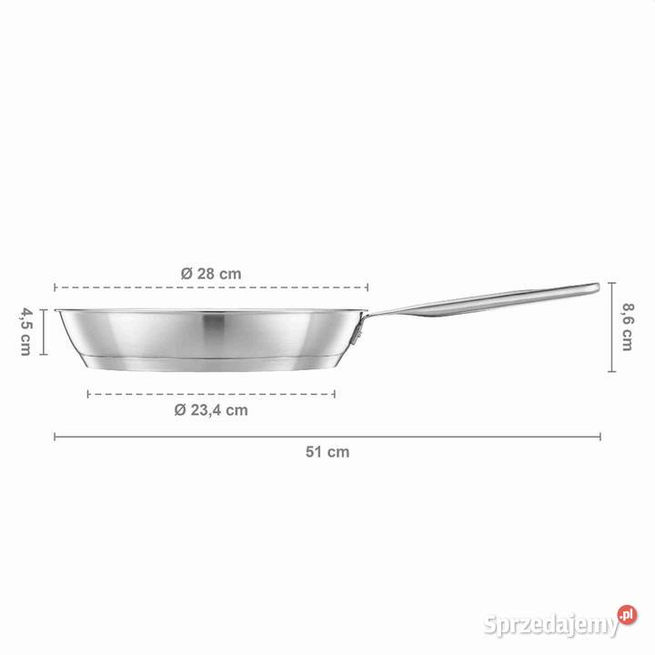 Patelnia 28 All Steel Pure 1065628 Opalenica
