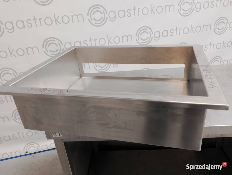 Element do zabudowy nierdzewny 72x59x185