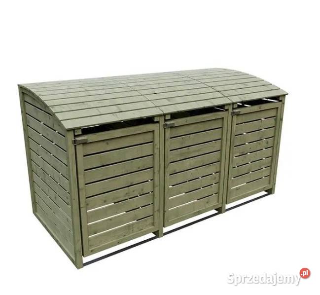 Obudowa Śmietnika Potrójna Premium Do Montażu Chojnice