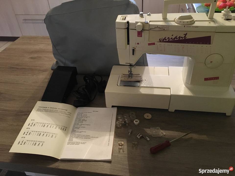 MASZYNA DO SZYCIA ŁUCZNIK 875 VARIANT sprawna lubuskie Sulęcin