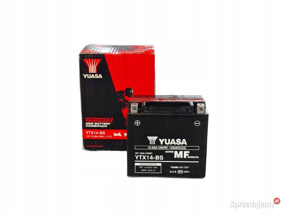 Akumulator YUASA 12V 126Ah 200A L YTX14BS