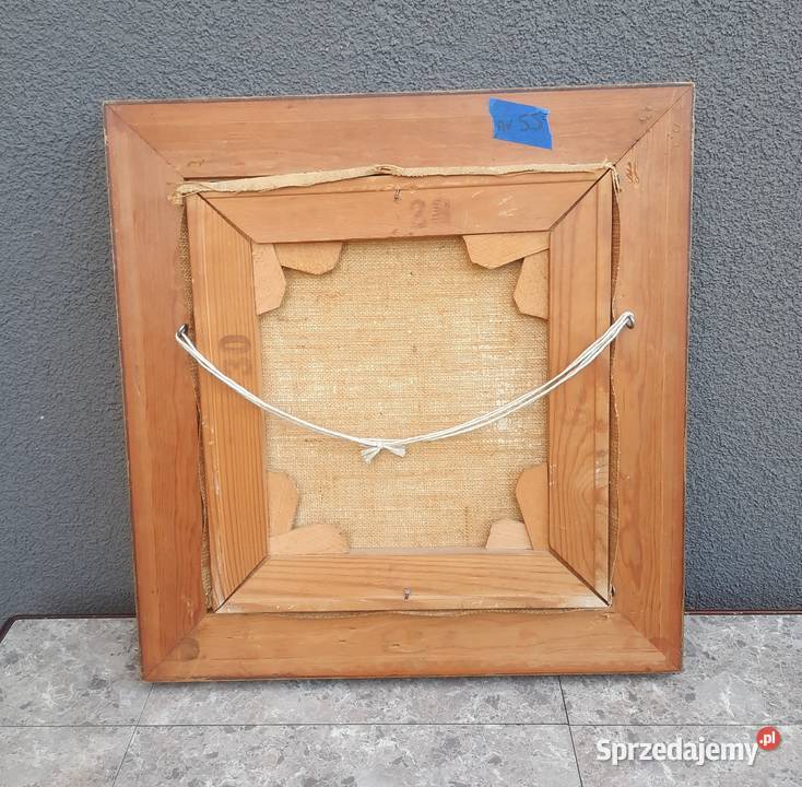 55 Portret dziecka stary obraz olejny sygnowany Tczew