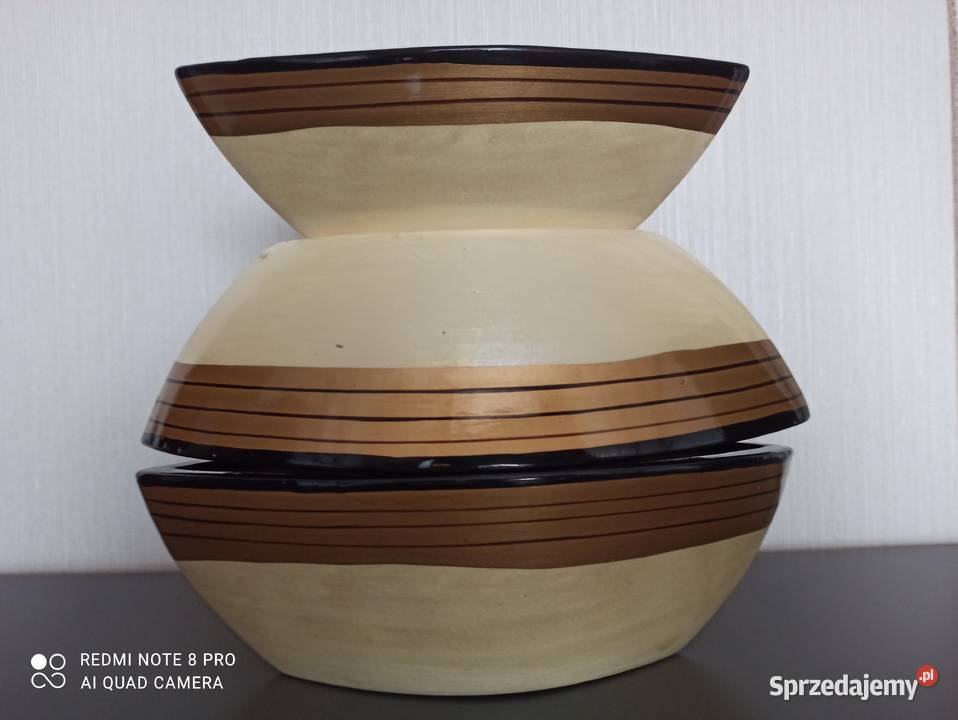 Doniczki osłonki ceramiczne PRL sprzedam