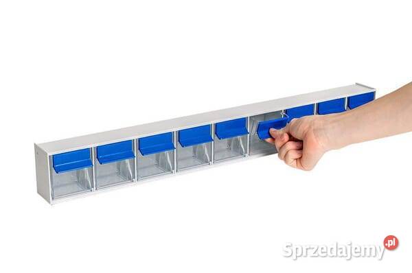Skrzynka warsztatowa z wychylanymi pojemnikami 9 Kamionna
