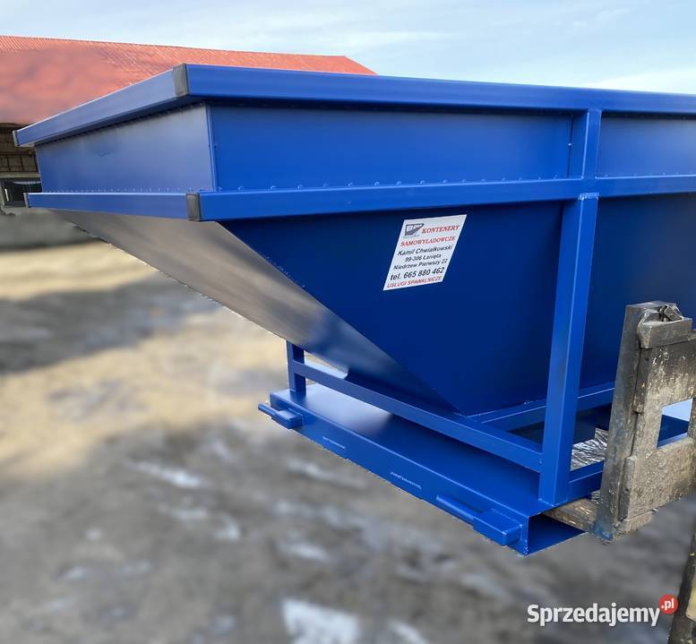 Kosz zasypowy paczkarka Bufor przyjęciowy do big Niedrzew Pierwszy sprzedam