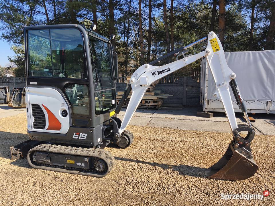 Bobcat E19 krajowa 530 mth Częstochowa