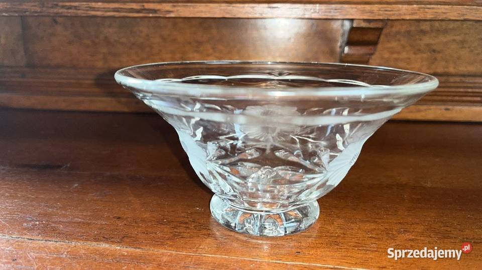 Szklana miseczka do deserów orzeszków słodyczy pomorskie Gdańsk sprzedam