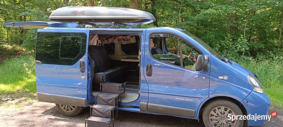 Renault Trafic wersja Generation kampervan gniazdo AUX śląskie Dąbrowa Górnicza