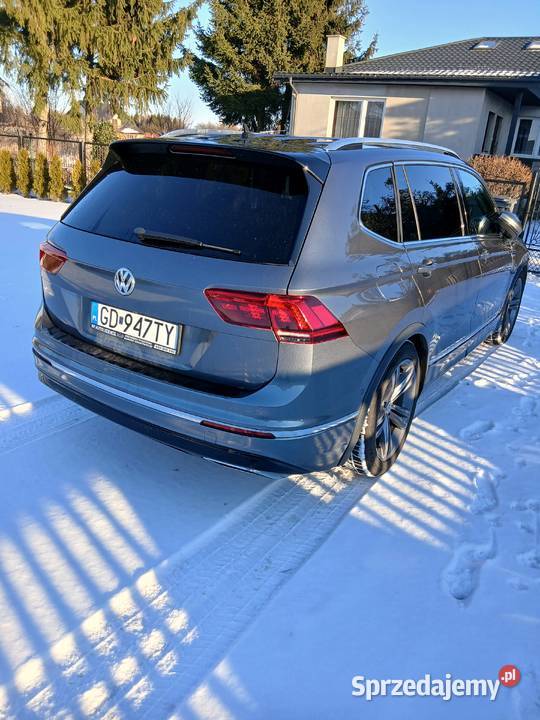 Volkswagen Tiguan Allspace 2019 Wersja Exclusive Zamość sprzedam