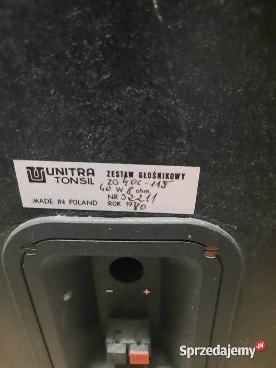 Kolumny Tonsil do renowacji Elektronika Skarżysko-Kamienna