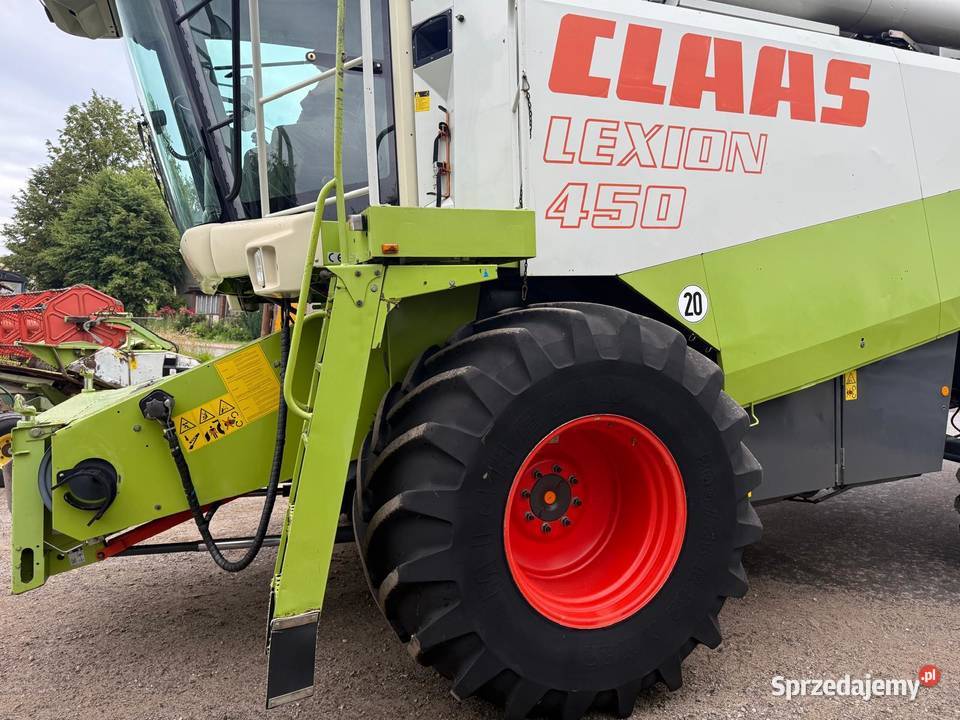 Claas Lexion 450 pro 2001 heder V660 V750 Silnik nieuszkodzony Nowa Ruda