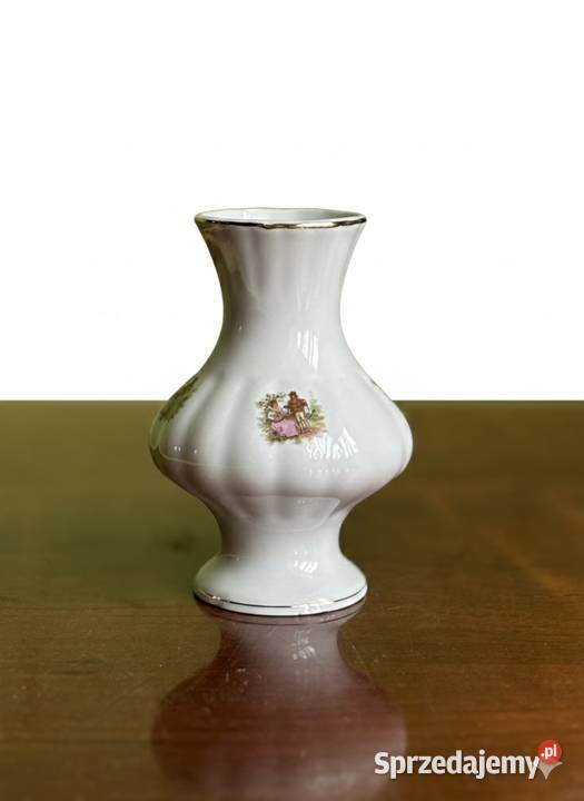 Porcelanowy wazonik Proszowice