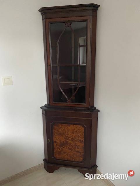 SUPER STAN Witryna narożna Antyk szklana Siedlce