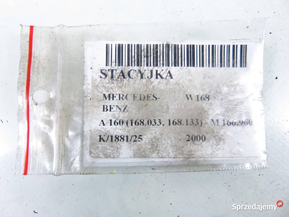 STACYJKA KOLUMNA MERCEDESBENZ W168 1684600816 osobowe
