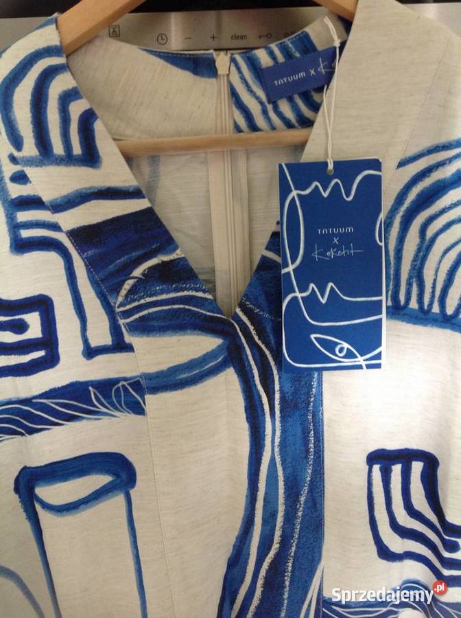 Sukienka Letnia Damska TATUUM 47 Len NOWA Nowa Sól