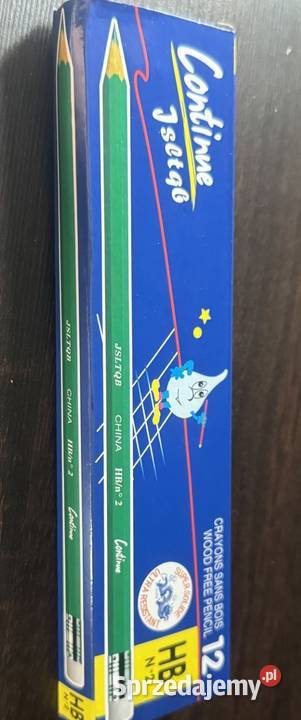 Ołówki zielone 1sztuka Siemiatycze