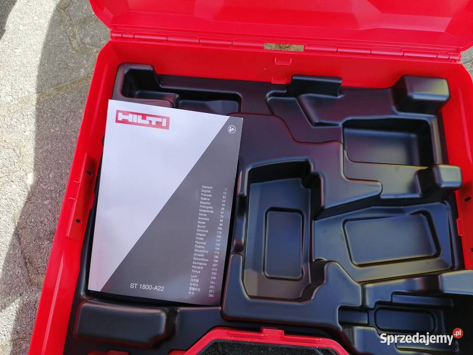 WALIZKI HILTI ST 1800 A22 Będzin