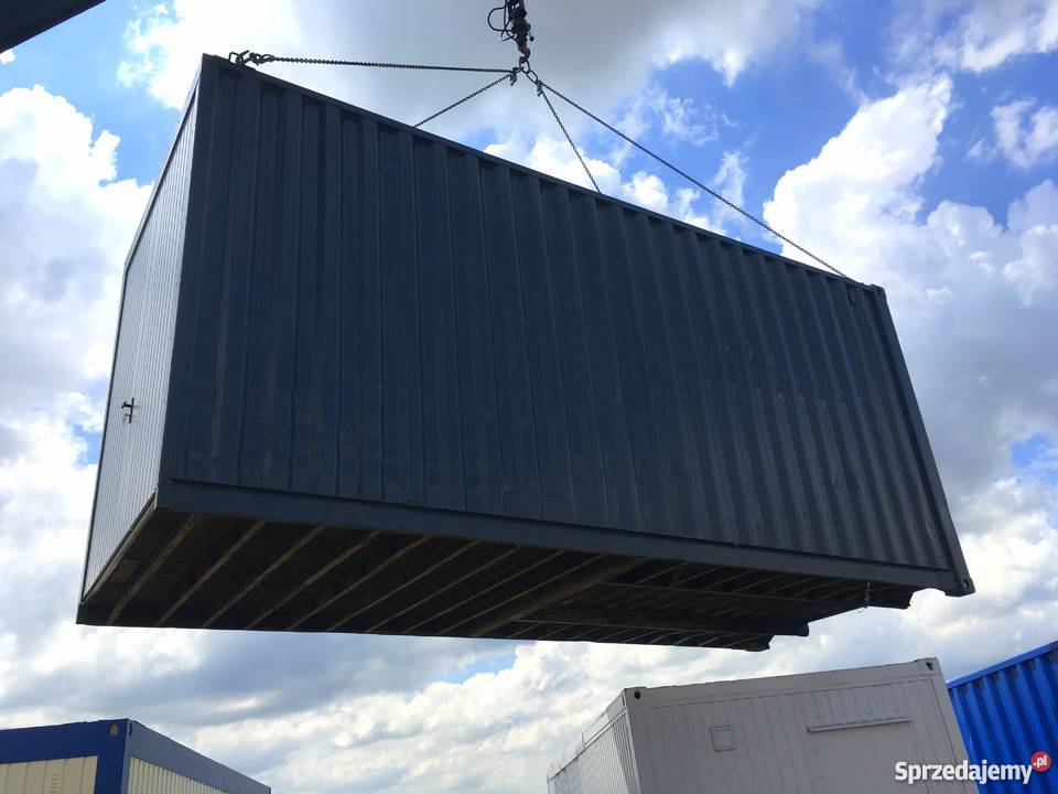 KONTENER MORSKI 20 Z BRAMĄ GARAŻOWĄ Wałbrzych sprzedam