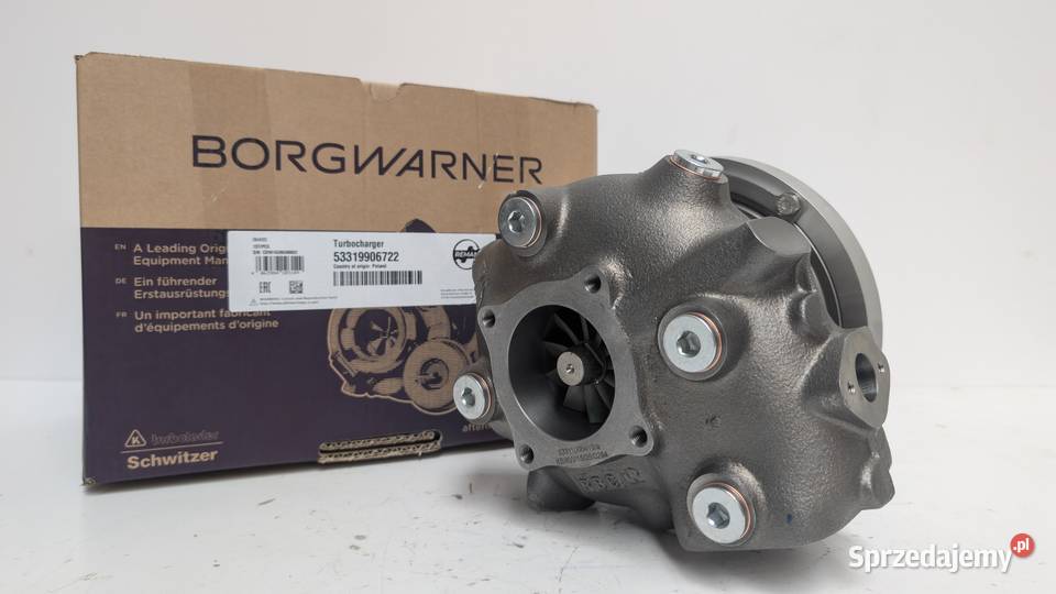 Turbosprężarka BorgWarner KKK Oryginal Reman Siedlce