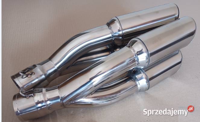 DWUSTRONNY komplet tłumików CUSTOM bobber Gródek nad Dunajcem