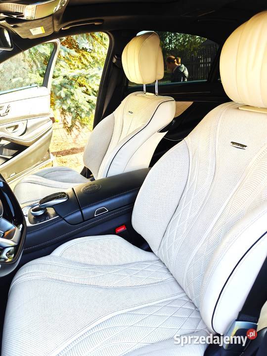 MercedesBenz Klasa S 63 AMG 4Matic skórzana tapicerka Warszawa sprzedam
