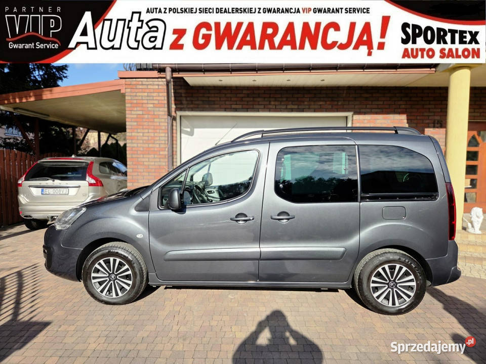 Peugeot Partner 201807 rej 16 HDI 100 SALON I Van / Minibus łódzkie Aleksandrów Łódzki