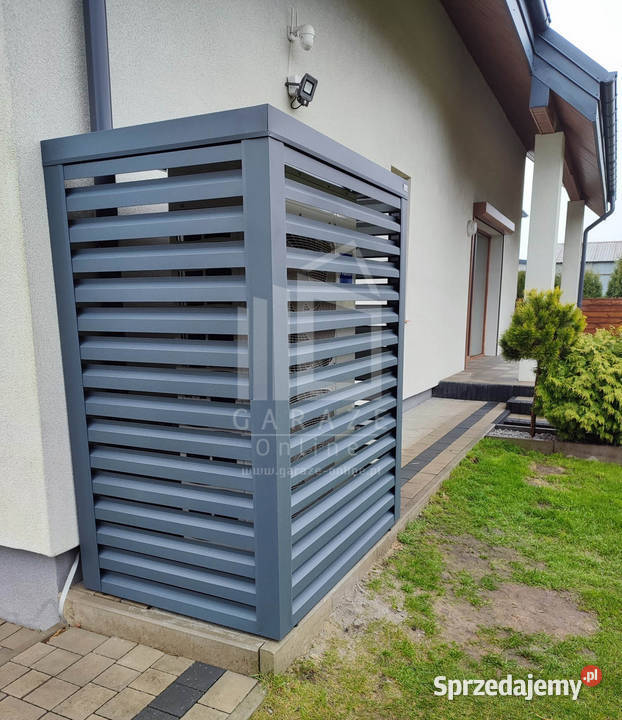 Osłona pompy ciepła 90x70x190 antracyt ID487 Nowy Dwór Mazowiecki