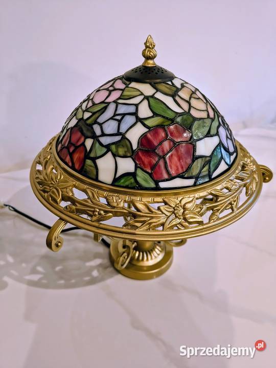 Tiffany lampa witrażowa wisząca plafon sufitowa Zaręba sprzedam