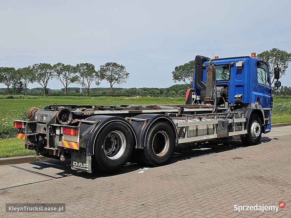 DAF CF 85360 FAS 6X2 EEV hakowiec 2009 Samochody ciężarowe pomorskie sprzedam