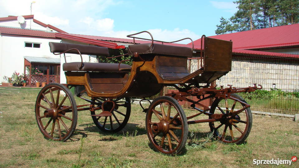 Bryczka wolant 1952r Ujazd