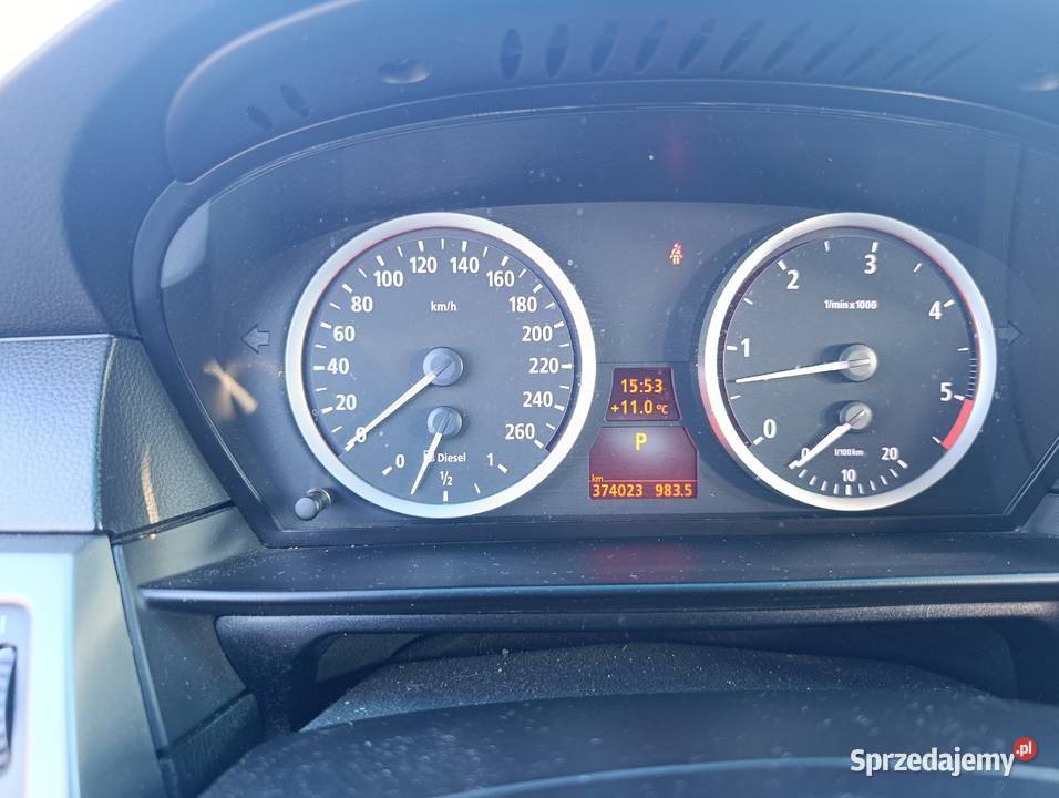 BMW E60 525D 177 Motoryzacja Karmin
