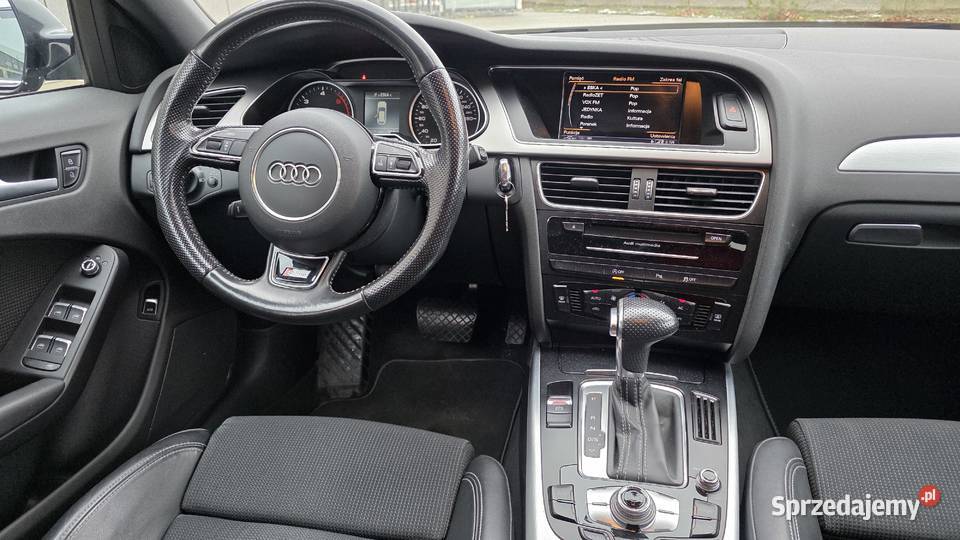 Audi A4 B8 30 CDUC 2014r Quattro Sstronic Sline nieuszkodzony Siedlce sprzedam
