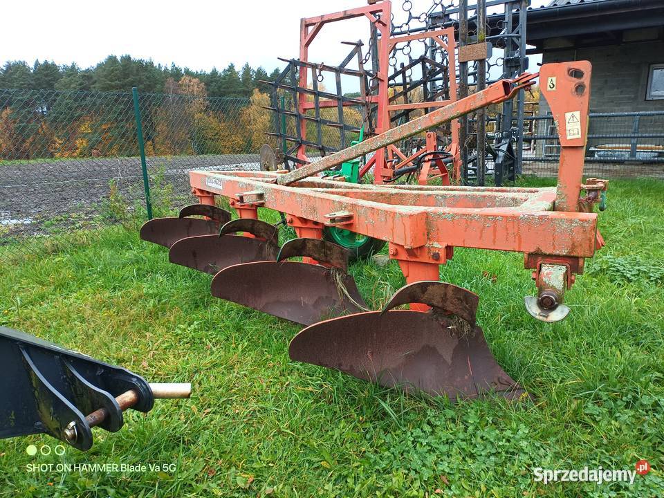 Pług 4 Agromasz warmińsko-mazurskie Jedwabno