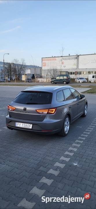 Seat Leon Salon Polska 14 benzyna 150 klimatyzacja wielkopolskie Poznań