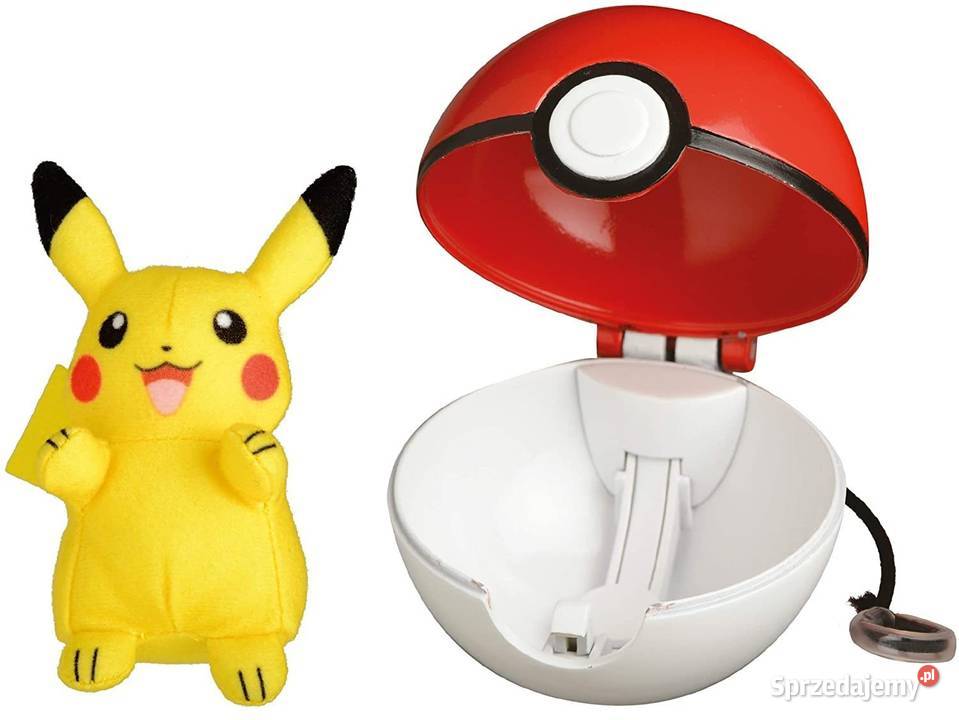 Wyskakujący Pikachu Pokemon Poke Ball Pop Action Figurki Mogilany