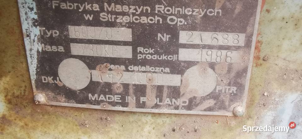 Kopaczka elewatorowa do ziemniaków i cebuli Maszyny rolnicze