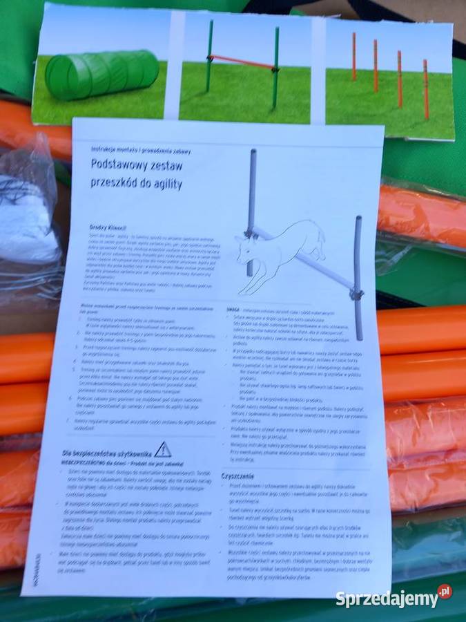 Tor przeszkód psa Pozostałe Łódź sprzedam