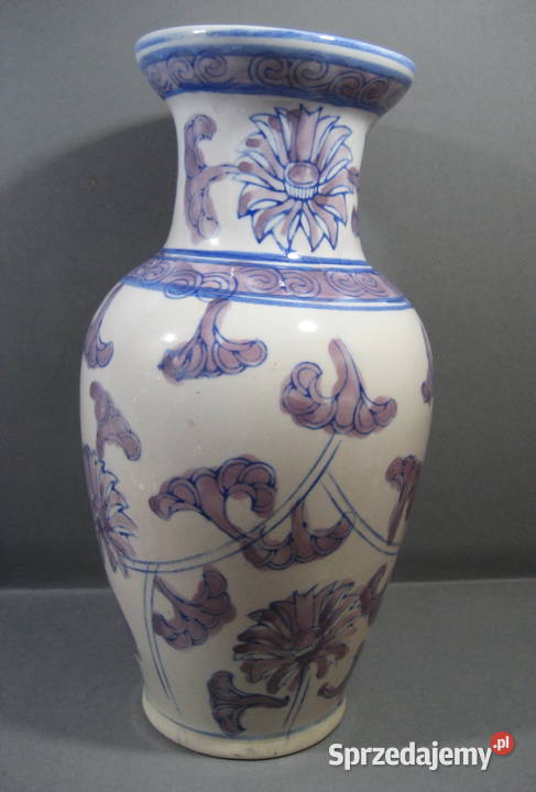 Wazon Orientalny Sygnowany Warszawa
