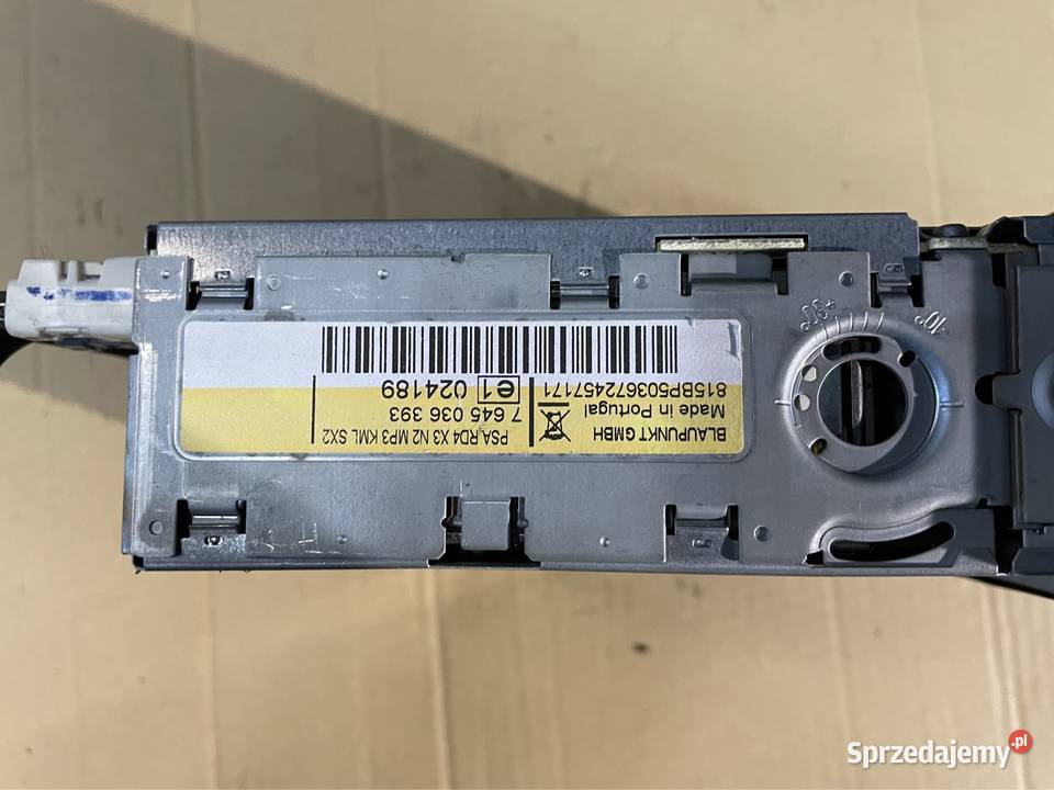 9660647970 Radio fabryczne Citroen c5 II 2 sprzedam