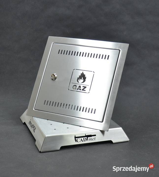 Drzwiczki rewizyjne gazowe 300x300 INOX Bochnia