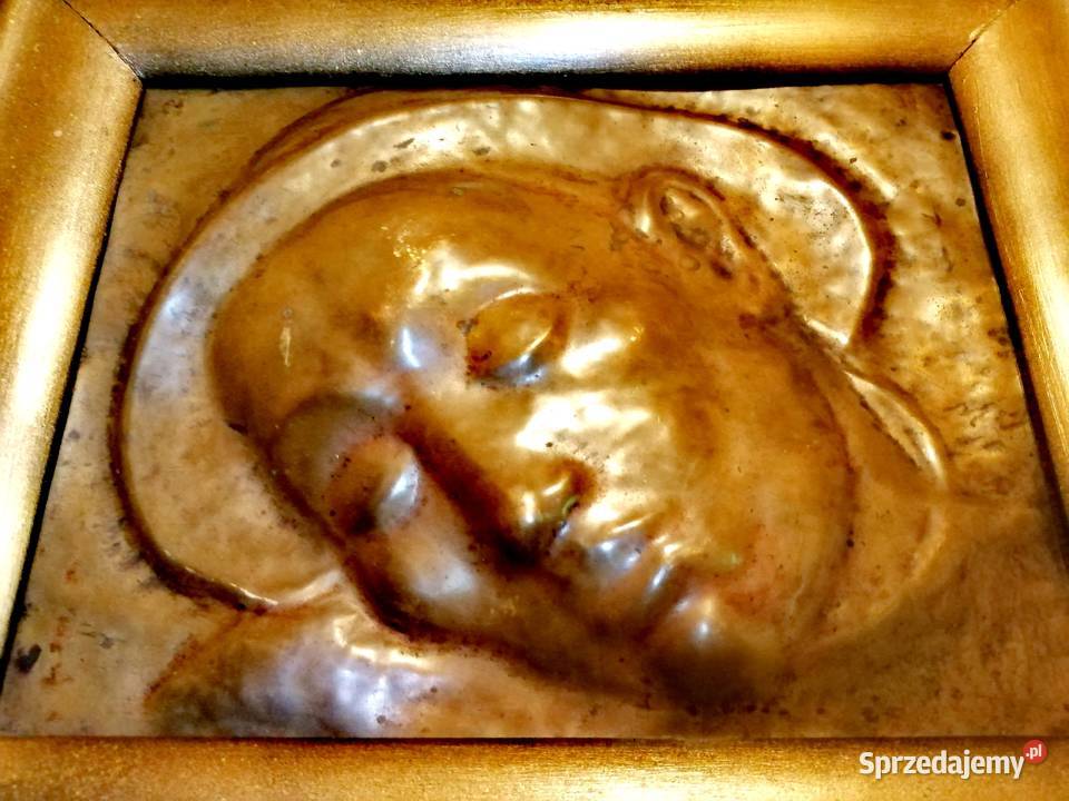 Plakieta z miedzi Śpiący góral Łódź