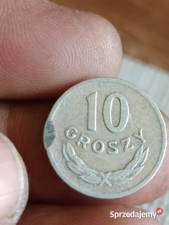 Sprzedam monete 10 groszy 1963 ddddd Chełm