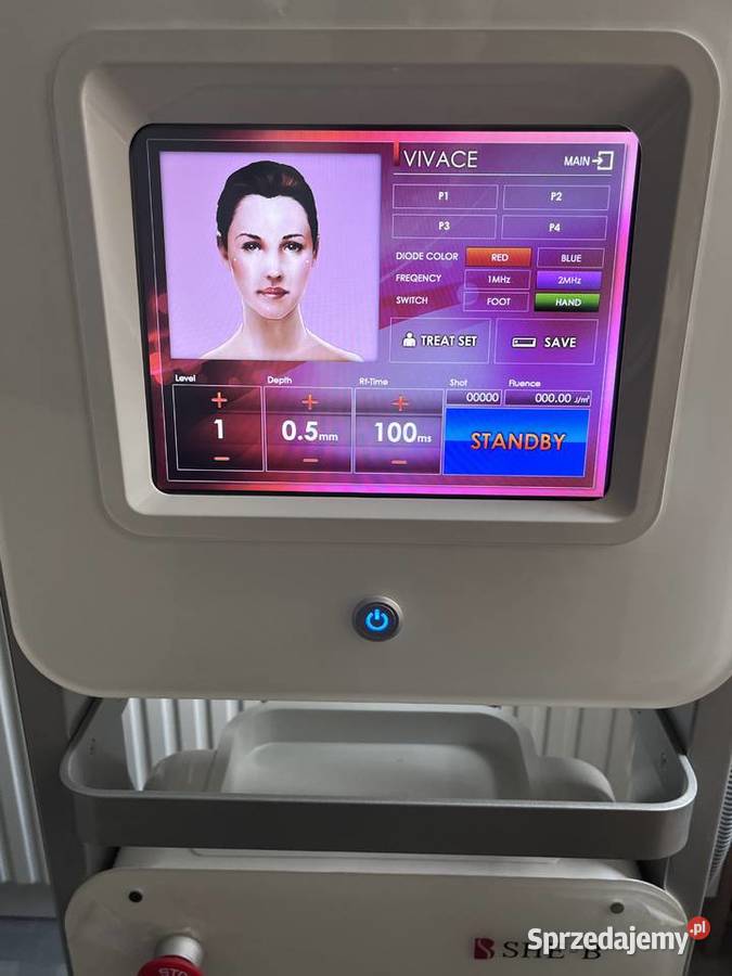 Radiofrekwencja mikroigłowa Vivace Wyposażenie salonów