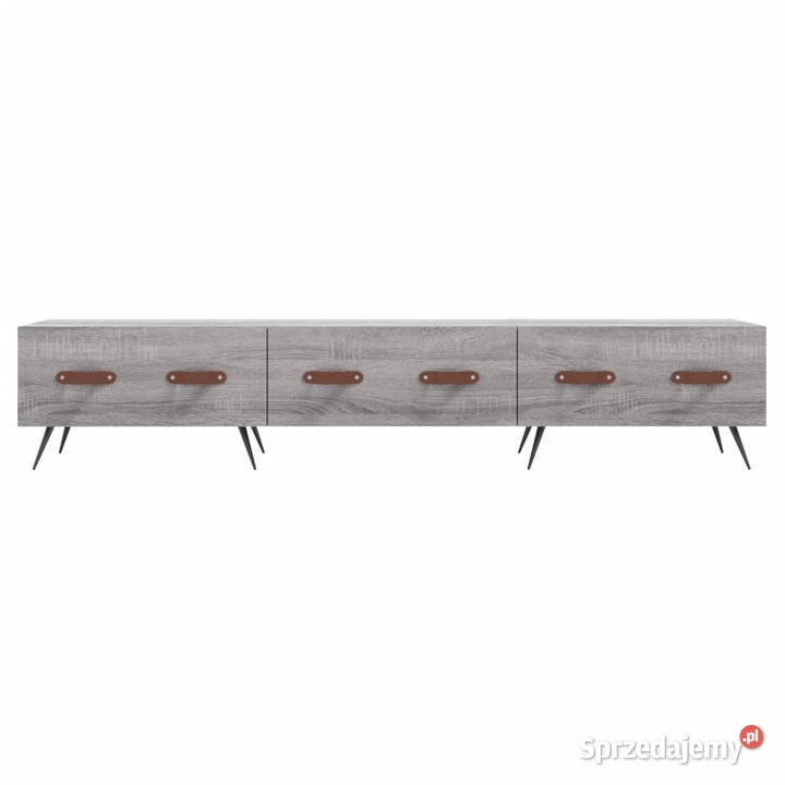Szafka pod telewizor szary dąb sonoma 150x36x30