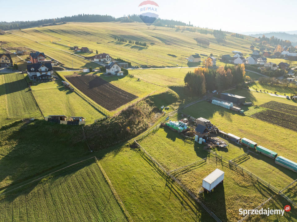 Dziaka budowlana z projektem w Niedzicy Niedzica