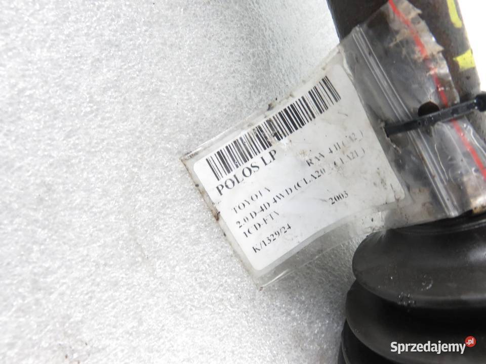 PÓŁOŚ LEWA PRZEDNIA TOYOTA RAV 4 II 20 D4D 4WD sprzedam