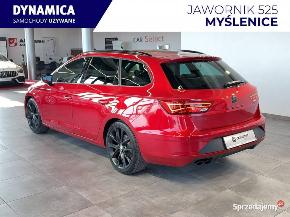 Seat Leon Sportstourer FR 20TSI 190 DSG 2019 r s małopolskie Myślenice