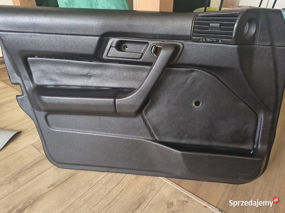 Boczek BMW e34 tapicerka drzwi czarna skóra Warszawa