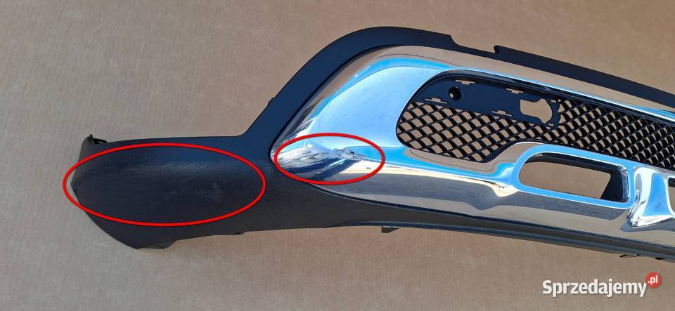 MERCEDES GLC W253 LIFT DOKŁADKA ZDERZAKA PRZÓD Bieleń